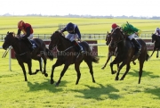 13 September 2020;  Shark Two One, Colin Keane aboard, winning The Tattersalls Ireland Super Auction Sale Stakes at The Curragh. © Peter Mooney, 59 Upper George's Street, Dun Laoghaire, Co. Dublin, A96 H2R3, Ireland  Tel: 00 353 (0)86 2589298