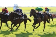 13 September 2020;  Shark Two One, Colin Keane aboard, winning The Tattersalls Ireland Super Auction Sale Stakes at The Curragh. © Peter Mooney, 59 Upper George's Street, Dun Laoghaire, Co. Dublin, A96 H2R3, Ireland  Tel: 00 353 (0)86 2589298