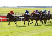 13 September 2020;  Thunder Moon and Declan McDonogh winning The Goffs Vincent O'Brien National Stakes at The Curragh. © Peter Mooney, 59 Upper George's Street, Dun Laoghaire, Co. Dublin, A96 H2R3, Ireland  Tel: 00 353 (0)86 2589298