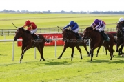 13 September 2020;  Thunder Moon and Declan McDonogh winning The Goffs Vincent O'Brien National Stakes at The Curragh. © Peter Mooney, 59 Upper George's Street, Dun Laoghaire, Co. Dublin, A96 H2R3, Ireland  Tel: 00 353 (0)86 2589298