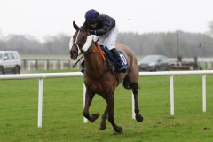 11 January 2020;  Alohamora, ridden by Gavin Brouder, on his way to winning The Fairyhouse Members 2020 Handicap Hurdle at Fairyhouse.      © Peter Mooney, 59 Upper George's Street, Dun Laoghaire, Co. Dublin A96 H2R3, Ireland.    Tel:  00 353 (0)86 2589298