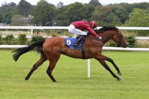 1 July 2020; Know It All, Ben Coen up, winning The Derrinstown Fillies Stakes at Leopardstown.© Peter Mooney, 59 Upper George's Street, Dun Laoghaire, Co. Dublin, A96 H2R3, Ireland  Tel: 00 353 (0)86 2589298