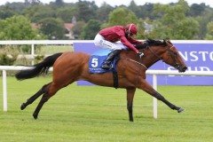 1 July 2020; Know It All, Ben Coen up, winning The Derrinstown Fillies Stakes at Leopardstown.© Peter Mooney, 59 Upper George's Street, Dun Laoghaire, Co. Dublin, A96 H2R3, Ireland  Tel: 00 353 (0)86 2589298