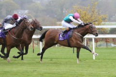 3 April 2019;   IMAGING and Oisin Orr gaining success in The Spin 1038 Heritage Stakes at Leopardstown.      © Peter Mooney, 59 Upper George's Street, Dun Laoghaire, Co. Dublin, Ireland.    Tel:  00 353 (0)86 2589298