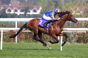 6 April 2019;   BROOME and Ryan Moore run out facile winners of The P.W. McGrath Memorial Ballysax Stakes at Leopardstown.      © Peter Mooney, 59 Upper George's Street, Dun Laoghaire, Co. Dublin, Ireland.    Tel:  00 353 (0)86 2589298