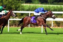 11 July 2019;  BALEFIRE and Shane Foley hold all challengers to claim The Clayton Hotel Leopardstown Handicap at Leopardstown.      © Peter Mooney, 59 Upper George's Street, Dun Laoghaire, Co. Dublin, Ireland.    Tel:  00 353 (0)86 2589298
