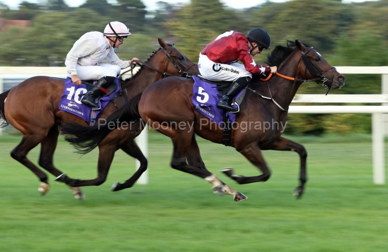 16 August 2018;   DANCE EMPEROR, Colm O'Donoghue up, winning The Bulmers Live At Leopardstown Handicap at Leopardstown.      © Peter Mooney, 59 Upper George's Street, Dun Laoghaire, Co. Dublin, Ireland.    Tel:  00 353 (0)86 2589298