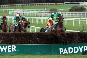 27 December 2018;   AUVERGNAT, Donal McInerney up, is clear of the opposition as he heads for victory in The Paddy Power Steeplechase at Leopardstown.      © Peter Mooney, 59 Upper George's Street, Dun Laoghaire, Co. Dublin, Ireland.    Tel:  00 353 (0)86 2589298