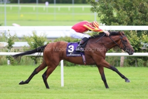 31 July 2020;   Galileo Chrome and Shane Crosse are convincing winners of The Leopardstown Members Race at Leopardstown.© Peter Mooney, 59 Upper George's Street, Dun Laoghaire, Co. Dublin, A96 H2R3, Ireland  Tel: 00 353 (0)86 2589298