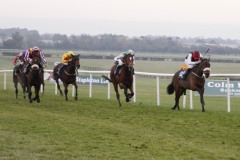 3 November 2019;   MARIA CHRISTINA and Oisin Orr winning The P & T Stapleton Ltd Sobac Soil Maiden at Naas.      © Peter Mooney, 59 Upper George's Street, Dun Laoghaire, Co. Dublin, Ireland.    Tel:  00 353 (0)86 2589298