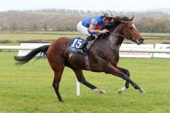 4 November 2018;   TURNBERRY ISLE and Seamie Heffernan run out easy winners of The Irish Stallion Farms European Breeders Fund Maiden at Naas.      © Peter Mooney, 59 Upper George's Street, Dun Laoghaire, Co. Dublin, Ireland.    Tel:  00 353 (0)86 2589298