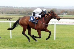 4 November 2018;  WARNAQ, Robbie Colgan aboard, scores a ready success in The Bet At Toals.com Handicap at Naas.      © Peter Mooney, 59 Upper George's Street, Dun Laoghaire, Co. Dublin, Ireland.    Tel:  00 353 (0)86 2589298
