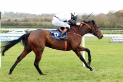 4 November 2018;  WARNAQ, Robbie Colgan aboard, scores a ready success in The Bet At Toals.com Handicap at Naas.      © Peter Mooney, 59 Upper George's Street, Dun Laoghaire, Co. Dublin, Ireland.    Tel:  00 353 (0)86 2589298
