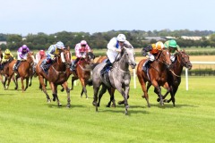 5 August 2019;   SHE'S MY DREAM and Sean Byrne sweep to success in The Naas Racecourse Handicap at Naas.      © Peter Mooney, 59 Upper George's Street, Dun Laoghaire, Co. Dublin, Ireland.    Tel:  00 353 (0)86 2589298