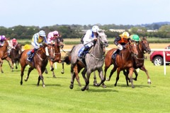 5 August 2019;   SHE'S MY DREAM and Sean Byrne sweep to success in The Naas Racecourse Handicap at Naas.      © Peter Mooney, 59 Upper George's Street, Dun Laoghaire, Co. Dublin, Ireland.    Tel:  00 353 (0)86 2589298