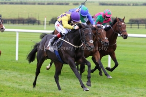 18 October 2020; Colin Keane steers Ecliptical to victory in The Foran Equine Irish European Breeders Fund Auction Race Final at Naas. © Peter Mooney, 59 Upper George's Street, Dun Laoghaire, Co. Dublin, A96 H2R3, Ireland  Tel: 00 353 (0)86 2589298