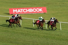 21 October 2018;  CHICAGO MAY, Colin Keane up, winning The Matchbook Irish European Breeders Fund Birdcatcher Premier Nursey Handicap at Naas.      © Peter Mooney, 59 Upper George's Street, Dun Laoghaire, Co. Dublin, Ireland.    Tel:  00 353 (0)86 2589298