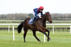 24 March 2019;   RED EPAULETTE, Leigh Roche up, runs out a comfortable winner of The Irish Stallion Farms European Breeders Fund Maiden at Naas.      © Peter Mooney, 59 Upper George's Street, Dun Laoghaire, Co. Dublin, Ireland.    Tel:  00 353 (0)86 2589298