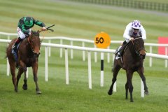 24 March 2019;  SOLAR WAVE and Kevin Manning race to a facile success in The Naas Racecourse Launches The 2019 Irish Flat Season Handicap at Naas.      © Peter Mooney, 59 Upper George's Street, Dun Laoghaire, Co. Dublin, Ireland.    Tel:  00 353 (0)86 2589298