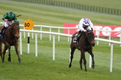 24 March 2019;  SOLAR WAVE and Kevin Manning race to a facile success in The Naas Racecourse Launches The 2019 Irish Flat Season Handicap at Naas.      © Peter Mooney, 59 Upper George's Street, Dun Laoghaire, Co. Dublin, Ireland.    Tel:  00 353 (0)86 2589298