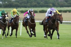 19 July 2019;  LEAGAN GAEILGE, Kevin Manning up, winning The Caragh Nurseries Handicap at Naas.      © Peter Mooney, 59 Upper George's Street, Dun Laoghaire, Co. Dublin, Ireland.    Tel:  00 353 (0)86 2589298