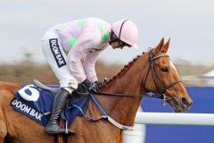 7 April 2016;  ANNIE POWER and Ruby Walsh prior to their success in The Doom Bar Aintree Hurdle  at Aintree.  © Peter Mooney, 59 Upper George's Street, Dun Laoghaire, Co. Dublin A96 H2R3, Ireland.  Tel:  00 353 (0)86 2589298