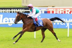 15 July 2017;  ENABLE and Frankie Dottori comfortably claiming The Darley Irish Oaks at The Curragh.      © Peter Mooney, 59 Upper George's Street, Dun Laoghaire, Co. Dublin A96 H2R3, Ireland.  Tel:  00 353 (0)86 2589298