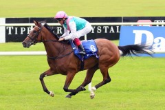 15 July 2017;  ENABLE and Frankie Dottori comfortably claiming The Darley Irish Oaks at The Curragh.      © Peter Mooney, 59 Upper George's Street, Dun Laoghaire, Co. Dublin A96 H2R3, Ireland.  Tel:  00 353 (0)86 2589298