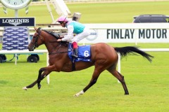 15 July 2017;  ENABLE and Frankie Dottori comfortably claiming The Darley Irish Oaks at The Curragh.      © Peter Mooney, 59 Upper George's Street, Dun Laoghaire, Co. Dublin A96 H2R3, Ireland.  Tel:  00 353 (0)86 2589298