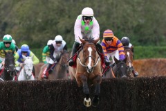 16 November 2019;  FAUGHEEN, ridden by Paul Townend, jumps an obstacle before winning The Naas Oil Beginners Steeplechase at Punchestown.     © Peter Mooney, 59 Upper George's Street, Dun Laoghaire, Co. Dublin A96 H2R3, Ireland.  Tel:  00 353 (0)86 2589298