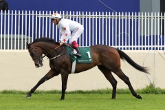 12 August 2018;  Adevertise, Frankie Dettori up.      © Peter Mooney, 59 Upper George's Street, Dun Laoghaire, Co. Dublin, Ireland.    Tel:  00 353 (0)86 2589298