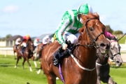 13 September 2020;   Mr Lupton, Colin Keane up, winning The Irish Stallion Farms European Breeders Fund 'Bold Lad' Sprint Handiap at The Curragh. © Peter Mooney, 59 Upper George's Street, Dun Laoghaire, Co. Dublin, A96 H2R3, Ireland  Tel: 00 353 (0)86 2589298