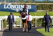 13 September 2020;  Search For A Song, ridden by Oisin Orr, winning The Comer Group International Irish St. Leger at The Curragh. © Peter Mooney, 59 Upper George's Street, Dun Laoghaire, Co. Dublin, A96 H2R3, Ireland  Tel: 00 353 (0)86 2589298