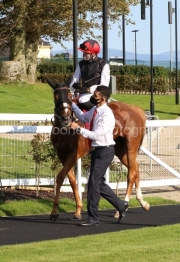 13 September 2020;  Search For A Song, ridden by Oisin Orr, winning The Comer Group International Irish St. Leger at The Curragh. © Peter Mooney, 59 Upper George's Street, Dun Laoghaire, Co. Dublin, A96 H2R3, Ireland  Tel: 00 353 (0)86 2589298