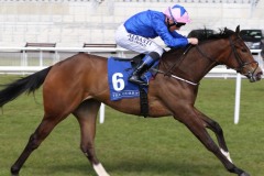 17 April 2021;  Cheerupsleepyjean, Colin Hayes aboard, winning The Irish Stallion Farms European Breeders Fund Race at The Curragh.© Peter Mooney, 59 Upper George's Street, Dun Laoghaire, Co. Dublin, A96 H2R3, Ireland  Tel: 00 353 (0)86 2589298