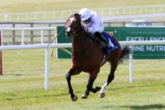 17 April 2021;  Lancaster House, ridden by Ryan Moore readily wins The TRI Equestrian Gladness Stakes at The Curragh.© Peter Mooney, 59 Upper George's Street, Dun Laoghaire, Co. Dublin, A96 H2R3, Ireland  Tel: 00 353 (0)86 2589298