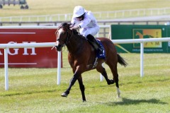 17 April 2021;  Lancaster House, ridden by Ryan Moore readily wins The TRI Equestrian Gladness Stakes at The Curragh.© Peter Mooney, 59 Upper George's Street, Dun Laoghaire, Co. Dublin, A96 H2R3, Ireland  Tel: 00 353 (0)86 2589298