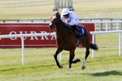 17 April 2021;  Lancaster House, ridden by Ryan Moore readily wins The TRI Equestrian Gladness Stakes at The Curragh.© Peter Mooney, 59 Upper George's Street, Dun Laoghaire, Co. Dublin, A96 H2R3, Ireland  Tel: 00 353 (0)86 2589298