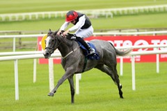 18 July 2019;  MIA MARIA and Oisin Orr storm to victory in The Irish Stallion Farms European Breeders Fund Fillies Maiden at The Curragh.      © Peter Mooney, 59 Upper George's Street, Dun Laoghaire, Co. Dublin, Ireland.    Tel:  00 353 (0)86 2589298