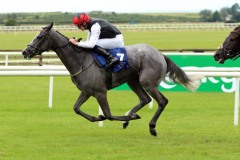 18 July 2019;  MIA MARIA and Oisin Orr storm to victory in The Irish Stallion Farms European Breeders Fund Fillies Maiden at The Curragh.      © Peter Mooney, 59 Upper George's Street, Dun Laoghaire, Co. Dublin, Ireland.    Tel:  00 353 (0)86 2589298