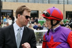 18 July 2019;   The winning connections with ROMANISED after they had won The Paddy Power Minstrel Stakes at The Curragh.      © Peter Mooney, 59 Upper George's Street, Dun Laoghaire, Co. Dublin, Ireland.    Tel:  00 353 (0)86 2589298