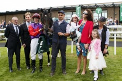 18 July 2019;   The winning connections with ROMANISED after they had won The Paddy Power Minstrel Stakes at The Curragh.      © Peter Mooney, 59 Upper George's Street, Dun Laoghaire, Co. Dublin, Ireland.    Tel:  00 353 (0)86 2589298